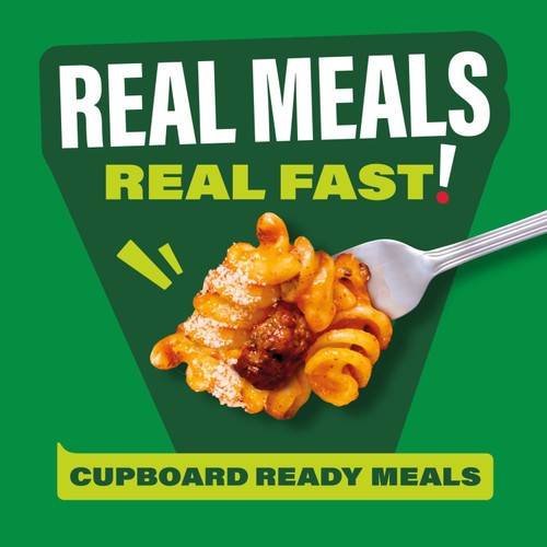 Dolmio Classics Meatballs Fusilli Microwave Pasta Meal