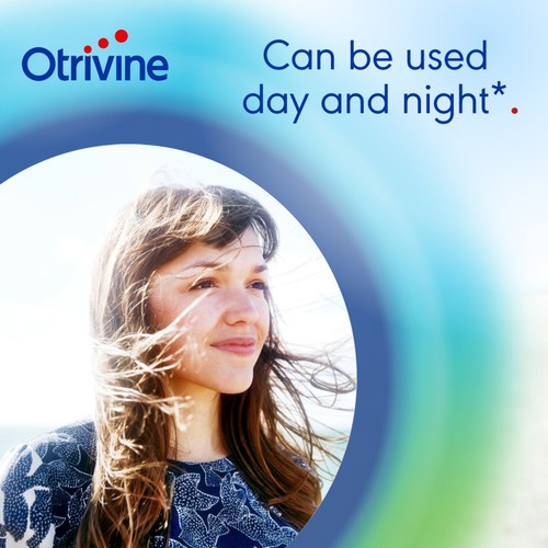 Otrivine Natural Decongestant Nasal Spray 20ml, with Eucalyptus
