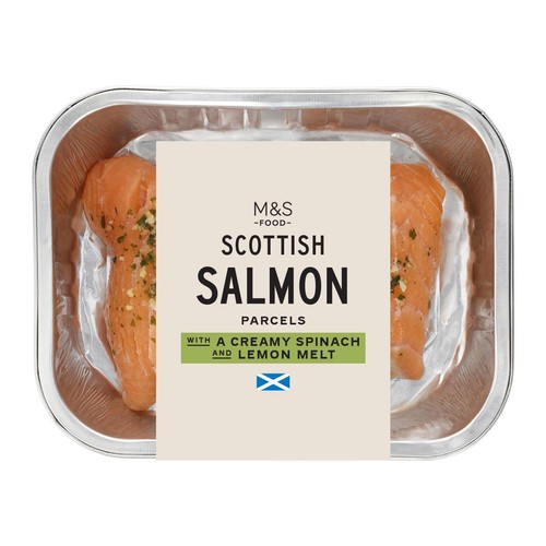M&S 2 Scottish Salmon Parcels