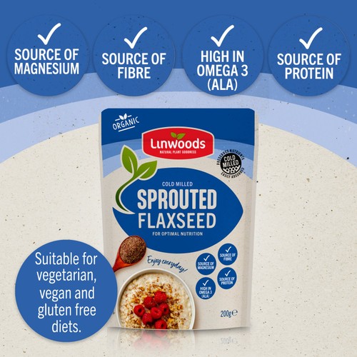 Linwoods Milled Organic Sprouted Flaxseed