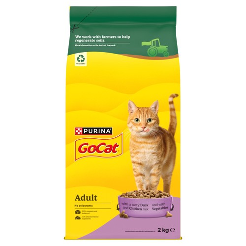 Go-Cat Chicken & Duck Dry Cat Food 
