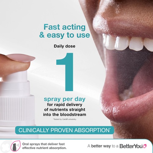 BetterYou Vitamin D4000IU Oral Spray