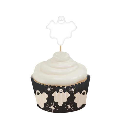 Halloween Ghost & Spider Cupcake Kit