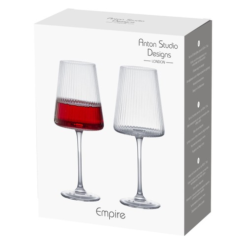 Anton Studio Designs Empire Wine Glasses