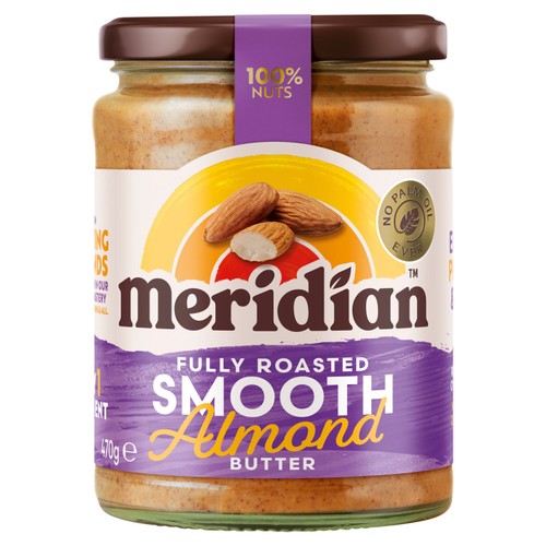 Meridian Smooth Almond Butter 100%