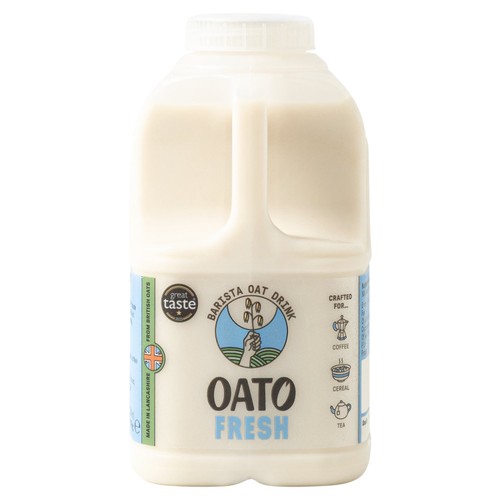 Oato Fresh Barista Whole Oat Milk Alternative 568ml