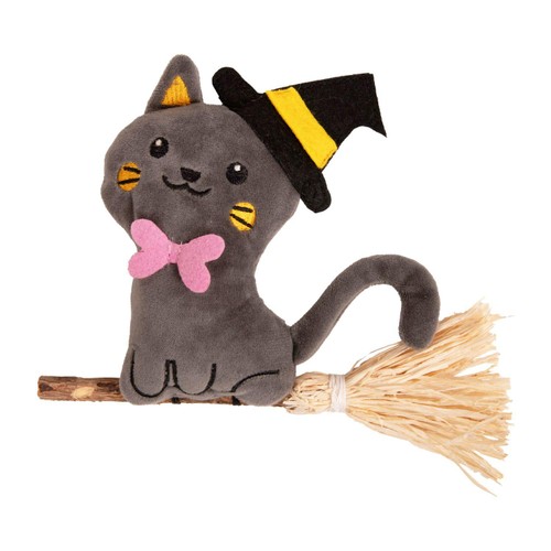 Spirit & Spook Witchy Kitty Cat Toy