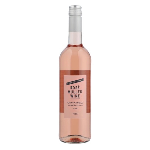 M&S Alcohol Free Rose Mulled Wine