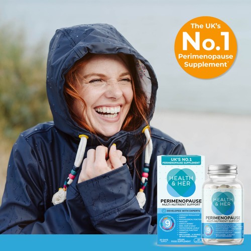 Health & Her Perimenopause Multi-nutrient Support Supplement Capsules 