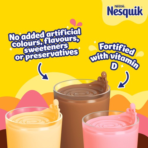 Nesquik Strawberry Milkshake Tub