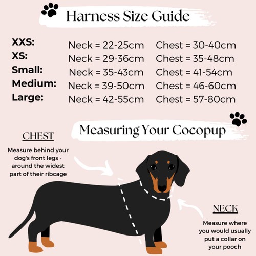 Cocopup London Sage Tweed Dog Harness Large