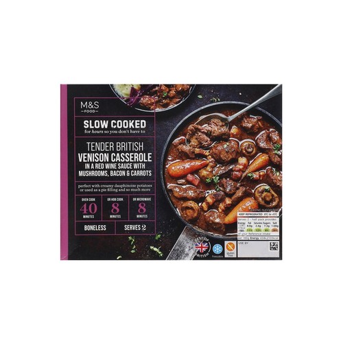 M&S Slow Cooked Venison Casserole
