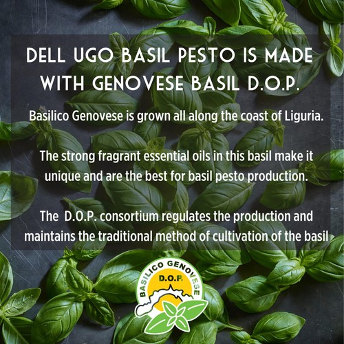 Dell'Ugo Fresh Basil Pesto