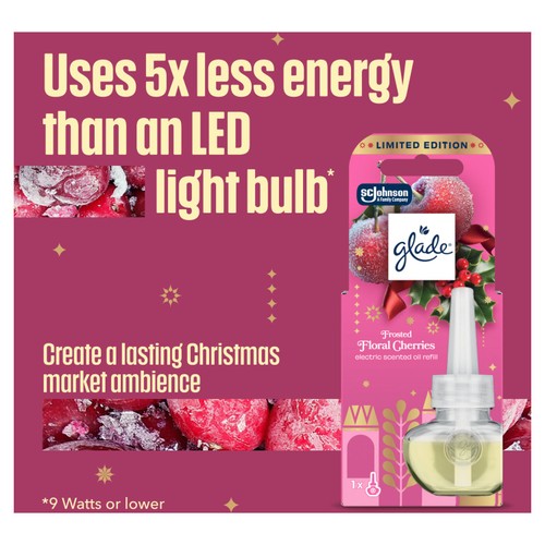 Glade Plug In Scented Oil Refill Frosted Floral Cherries