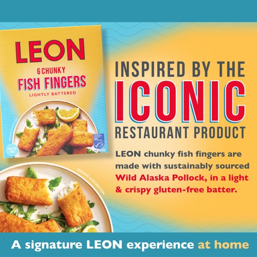 LEON 6 MSC Chunky Fish Fingers