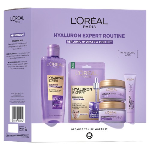 L'Oreal Paris Hyaluron Expert Skincare Routine Gift Set