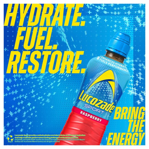 Lucozade Sport Drink Raspberry
