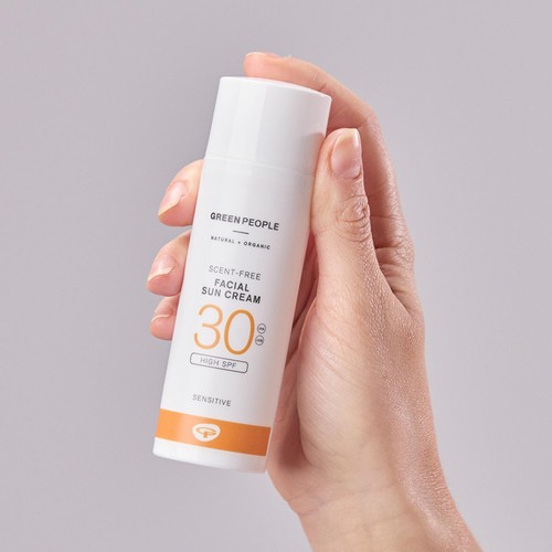 Green People Facial Sun Cream SPF30 Scent Free