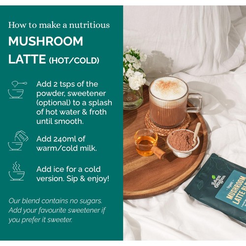 Green Origins Organic Super Mushroom Latte Blend 