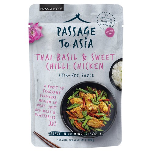 Passage to Asia Thai Basil & Sweet Chilli Stir Fry Sauce