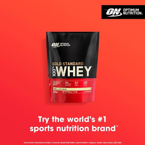Optimum Nutrition Gold Standard 100% Whey Vanilla Ice Cream