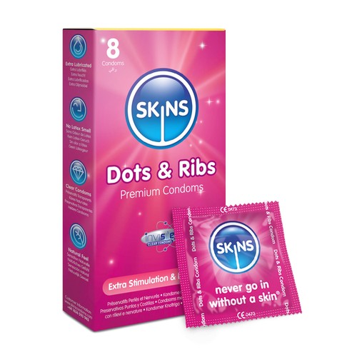 Skins Dots & Ribs Condoms