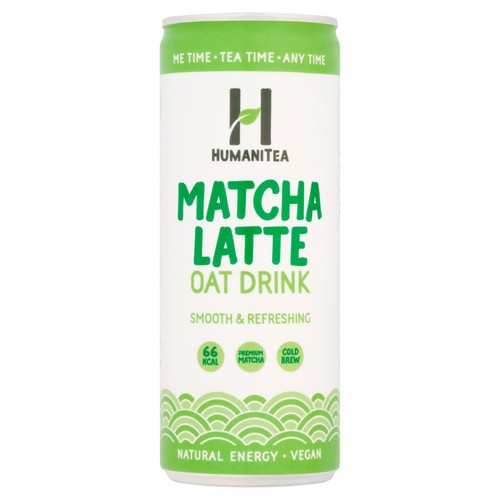 HumaniTea Cold Brew Matcha Latte Oat Drink