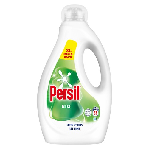 Persil Laundry Washing Liquid Detergent Bio 53 Washes
