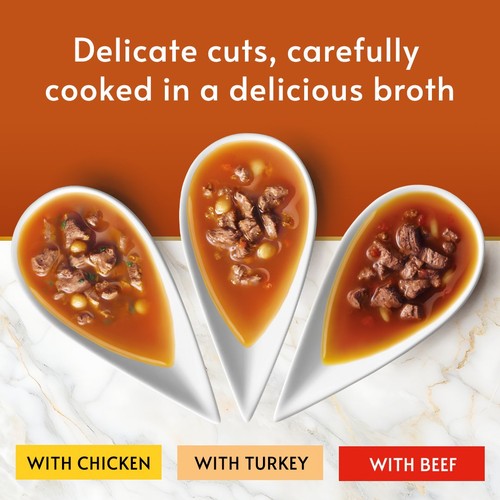 Gourmet Soup Royale Meat in Gravy Wet Cat Food