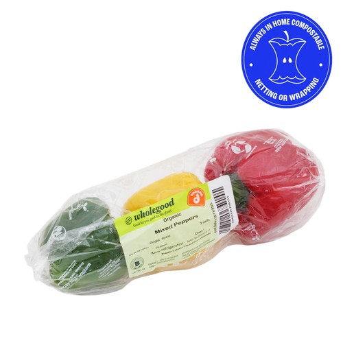 Wholegood Organic Mixed Peppers