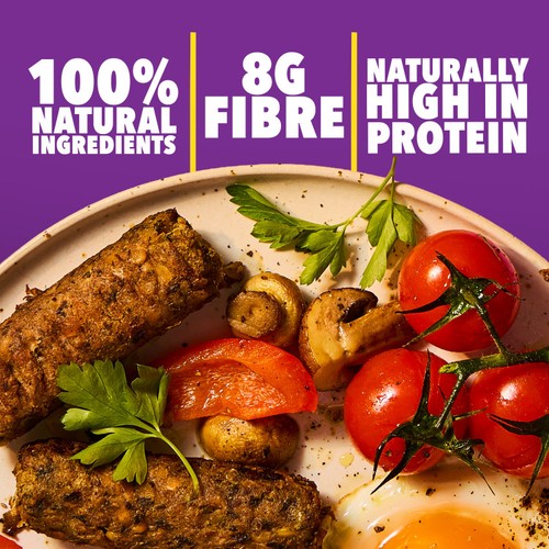 Gosh! Mushroom, Wild Garlic & Chia Seed Sausages