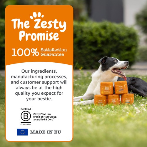 Zesty Paws Senior 9 in 1 Dog Chews Turkey Flavour