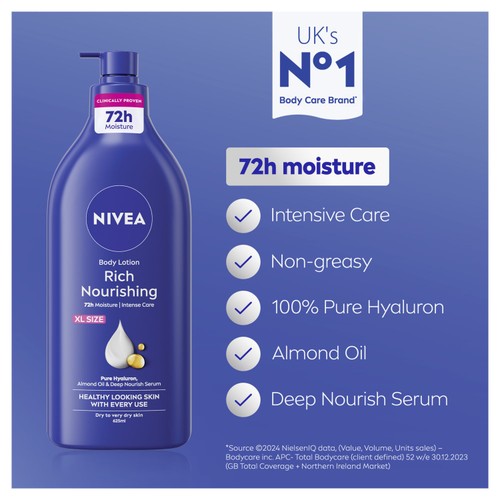 NIVEA Rich Nourishing Body Lotion
