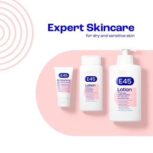 E45 Daily Hand Cream for Very Dry Hands & Sensitive Skin