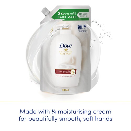 Dove Fine Silk Liquid Hand Wash 
