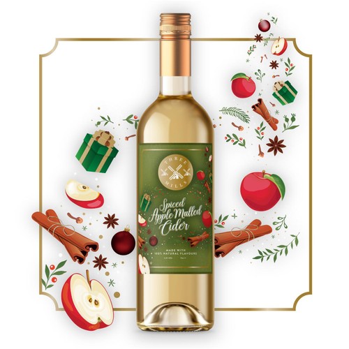 Three Mills Spiced Apple Mulled Cider