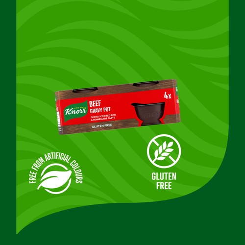 Knorr 4 Beef Gravy Pots
