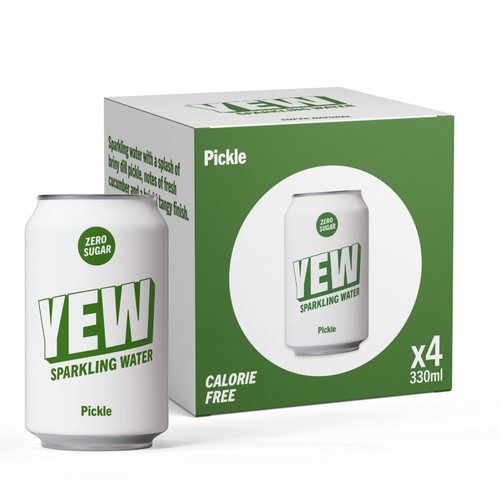 YEW Pickle Sparkling Water