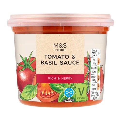M&S Tomato & Basil Sauce