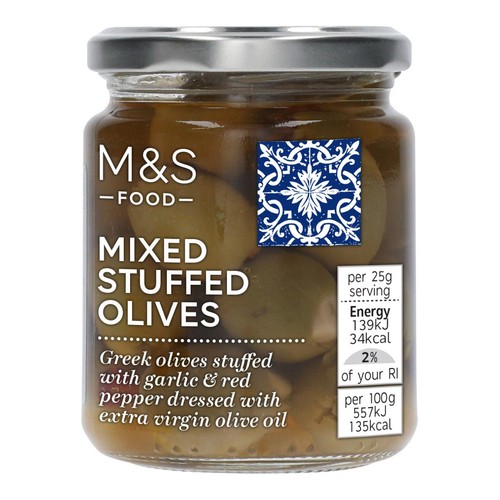 M&S Mixed Stuffed Olives
