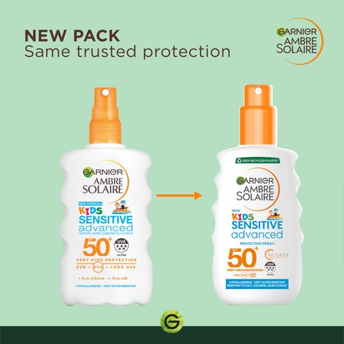 Ambre Solaire Kids Sensitive Sun Cream Spray SPF50+