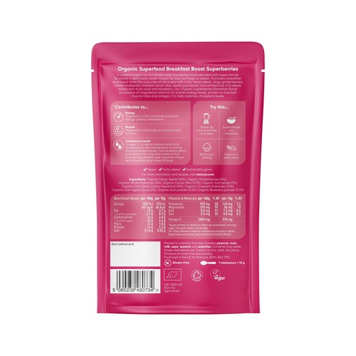 Naturya Organic  Breakfast Boost Superberries