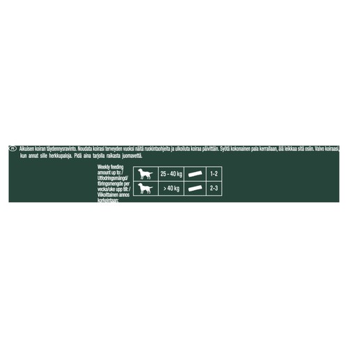 Adventuros Wild Chew Venison Large Dog Treats