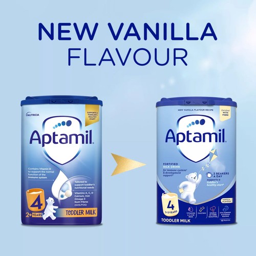 Aptamil 4 Toddler Milk Formula Powder Vanilla 2+ Years