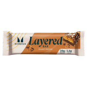 Myprotein Layered Bar Myprotein Layered Bar, Chocolate Peanut Pretzel