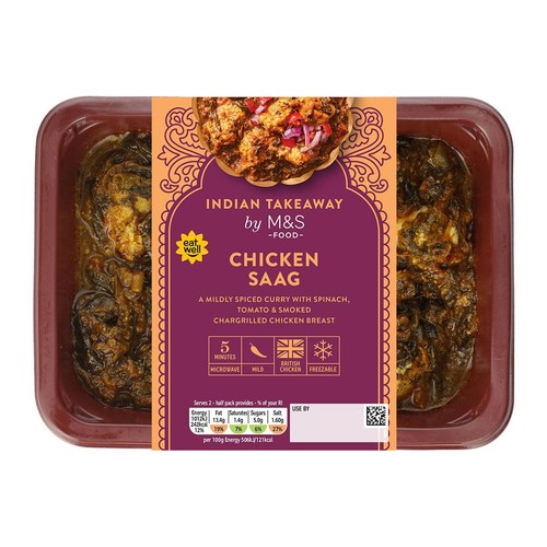 M&S Chicken Saag