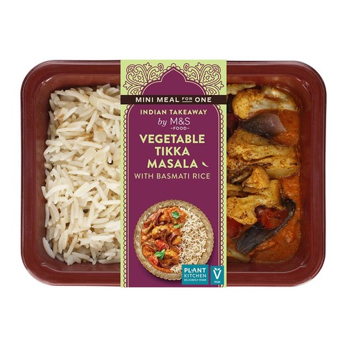 M&S Vegetable Tikka Masala with Basmati Rice Mini Meal