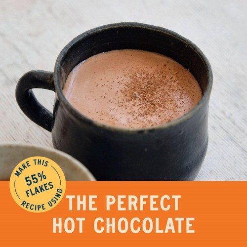 Islands Chocolate 55% Dark Hot Chocolate Flake Tin