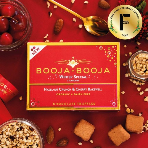 Booja-Booja Cherrybakewell & Hazelnut Eight Truffle Pack