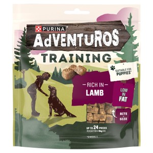 PURINA ADVENTUROS Training Treats Rich in Lamb 115g